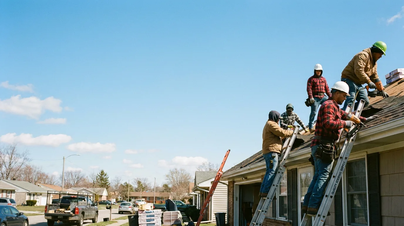 Roofing in Thrall, TX near me